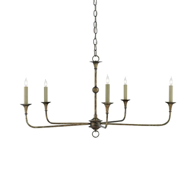Lustra Candle Chandelier Elegant - Neutral Decor