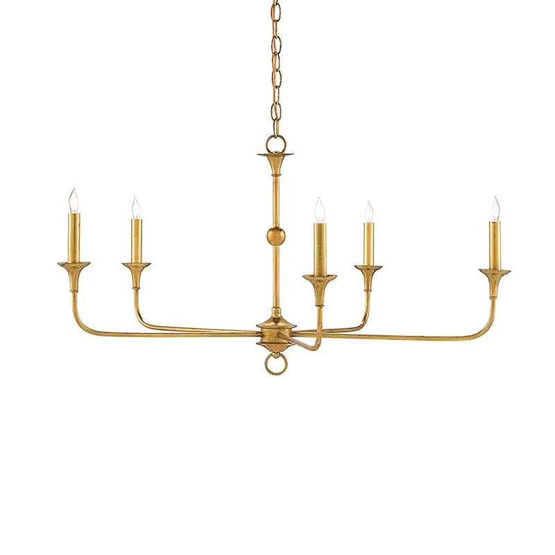 Lustra Candle Chandelier Elegant - Neutral Decor