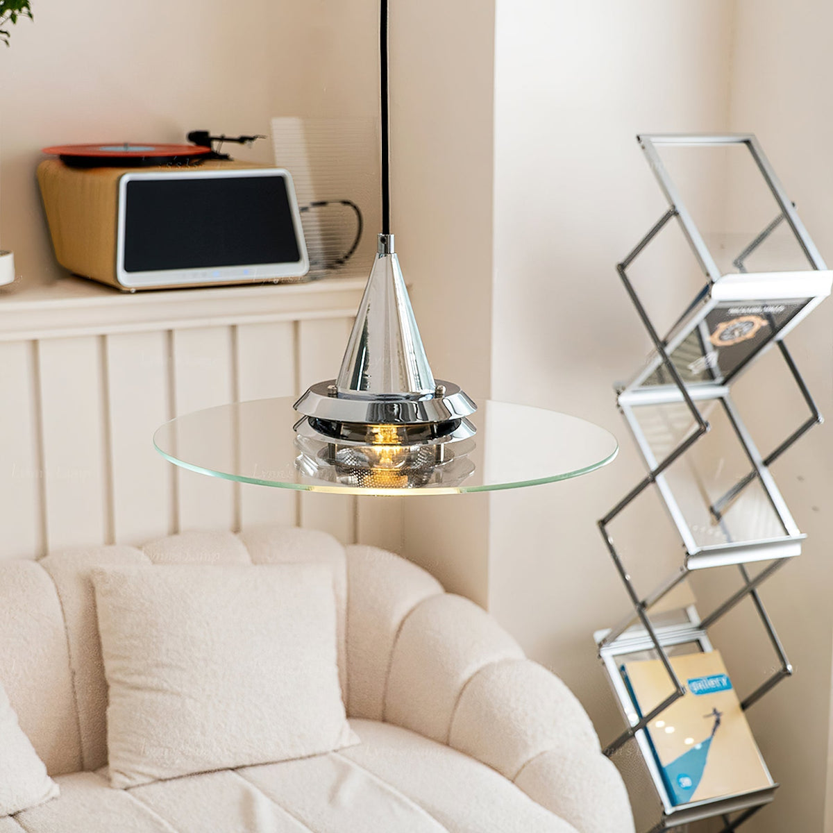 Kren Contemporary Glass Pendant Light