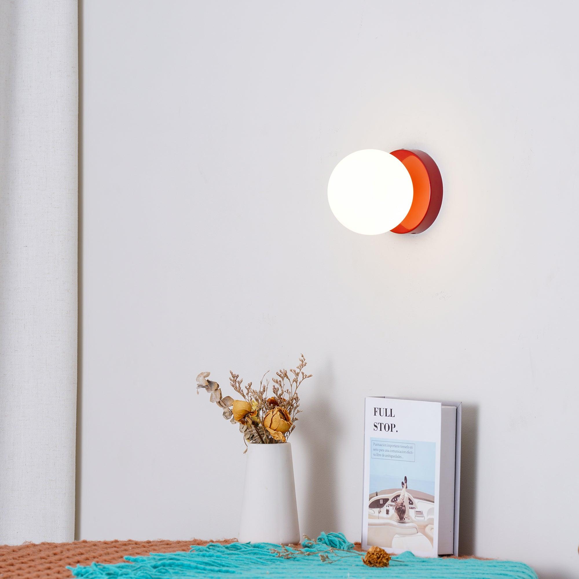 Celarella Modern Minimalist Glass Wall Lamp