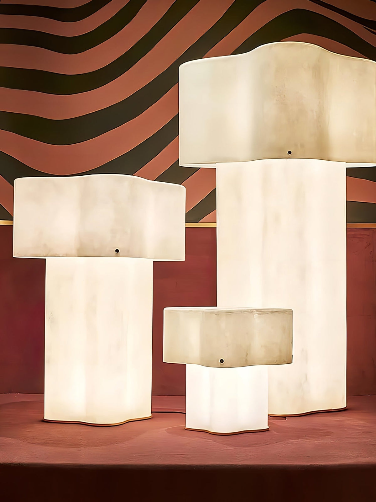 Loneo Minimalist FRP Floor Lamp