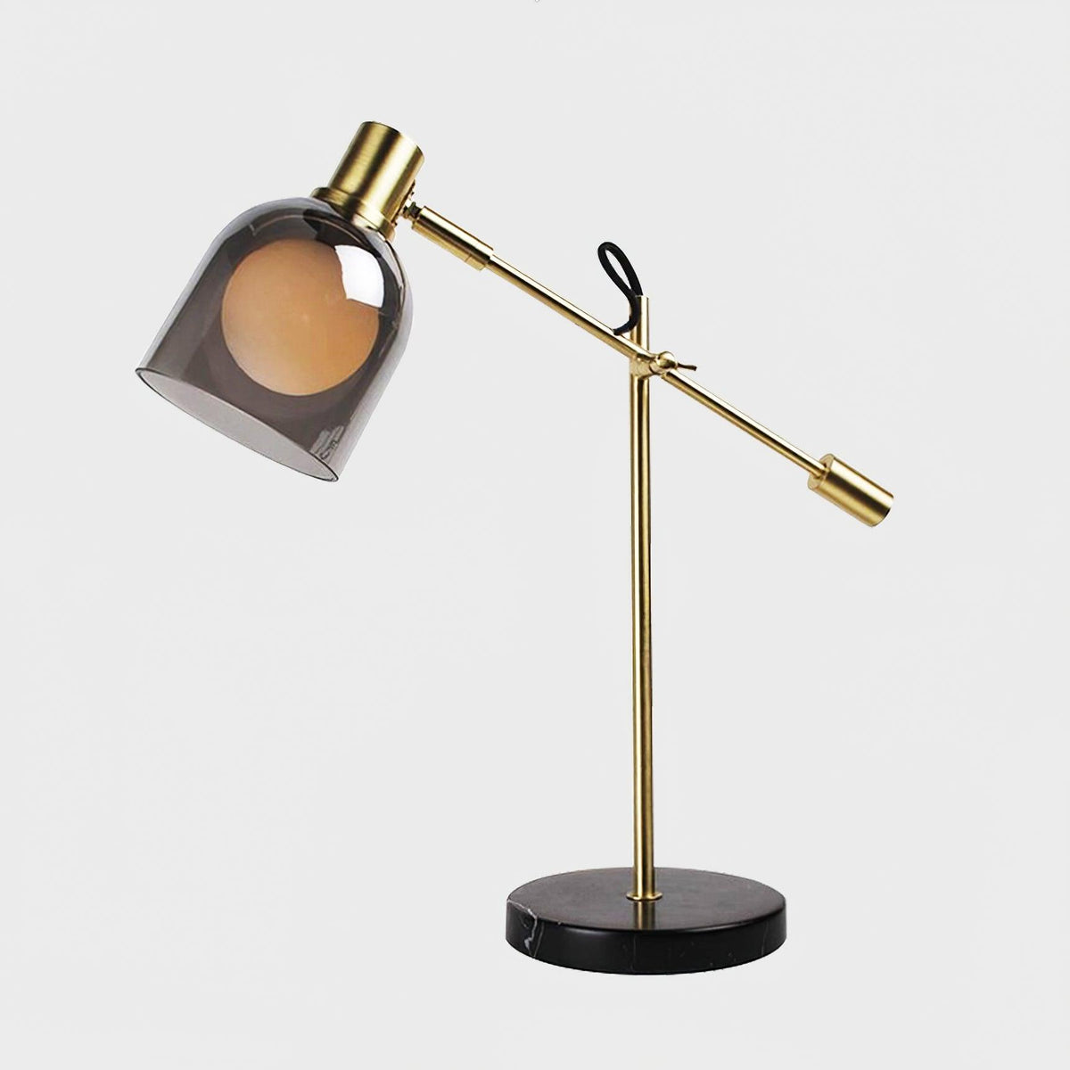 Locor Marble Industrial Table Lamp