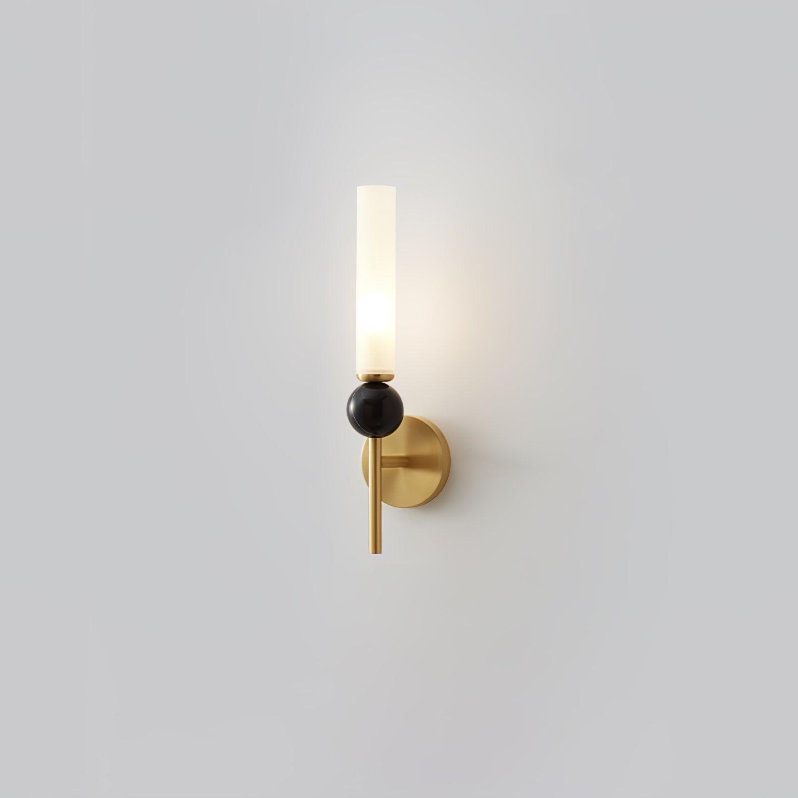 Dulane Modern Minimalist Vertical Marble Wall Lamp