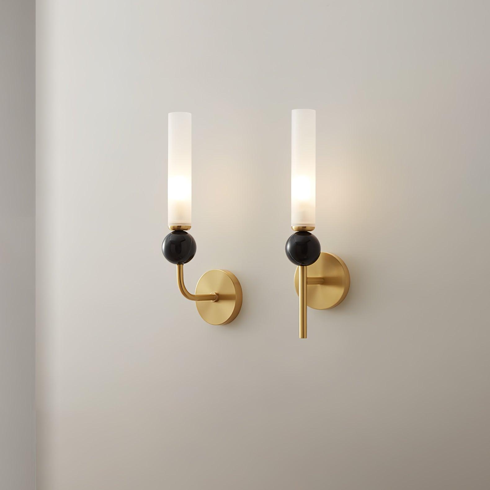 Dulane Modern Minimalist Vertical Marble Wall Lamp