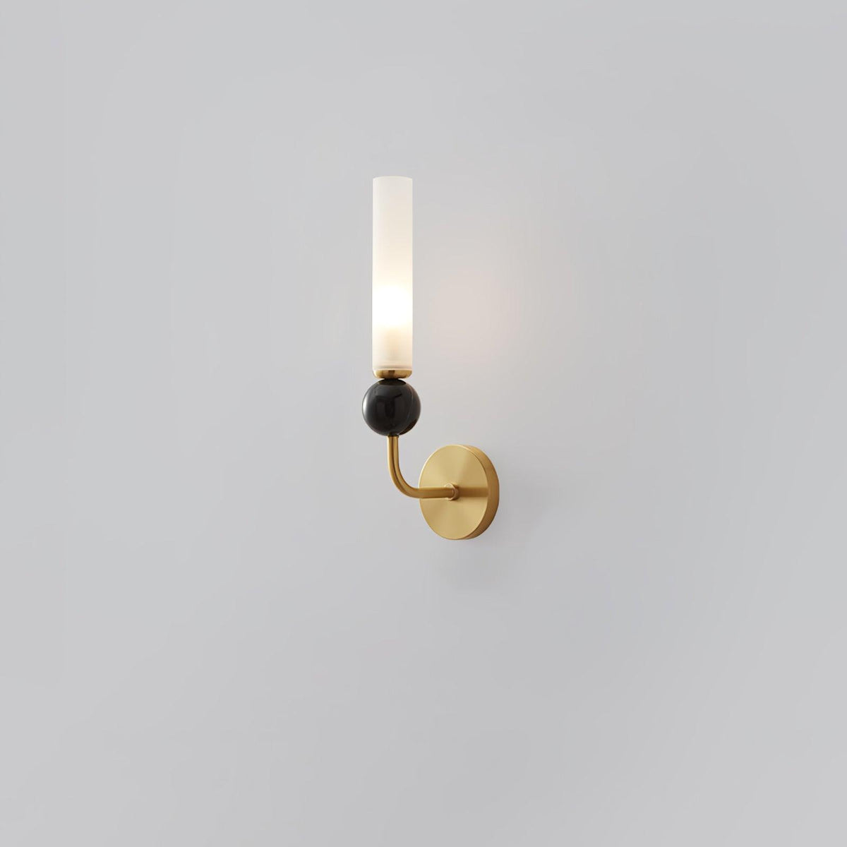 Dulane Modern Minimalist Vertical Marble Wall Lamp