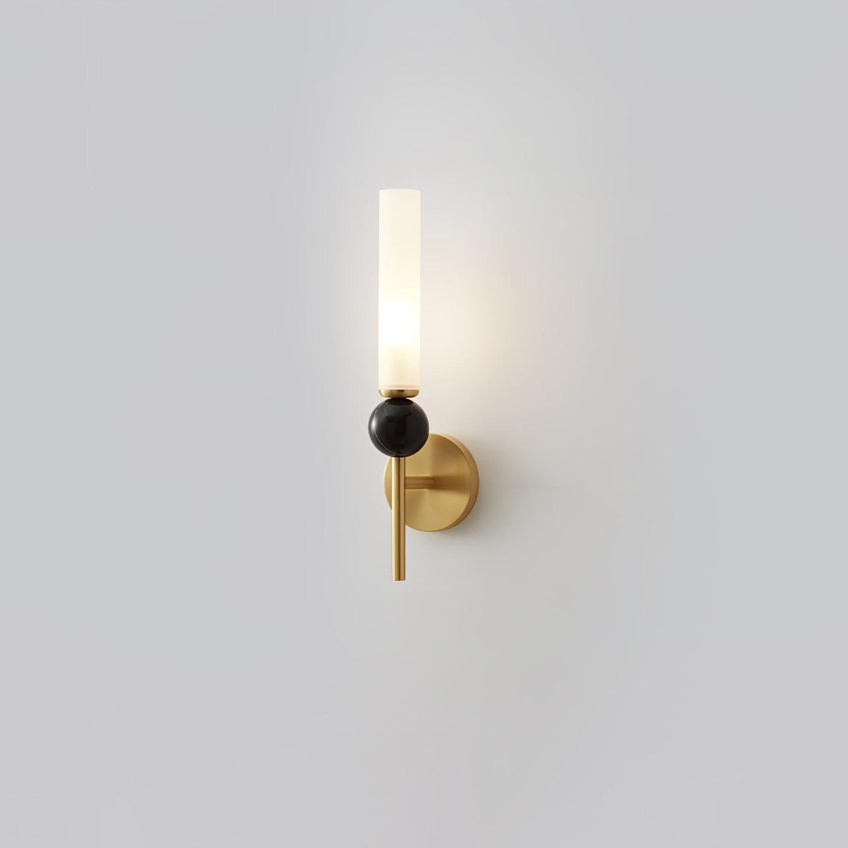 Dulane Modern Minimalist Vertical Marble Wall Lamp