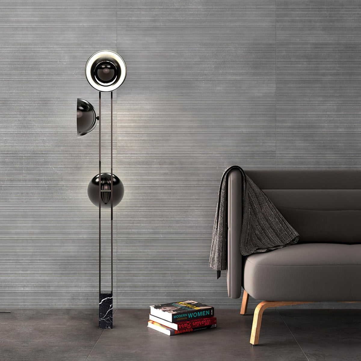 Alio Modern Marble Floor Lamp