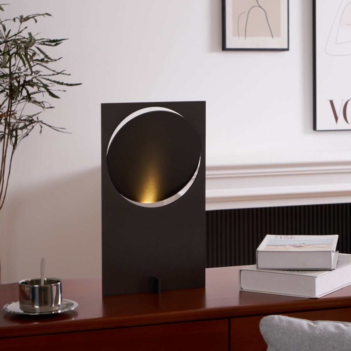 Sixor Steel Futuristic Table Lamp