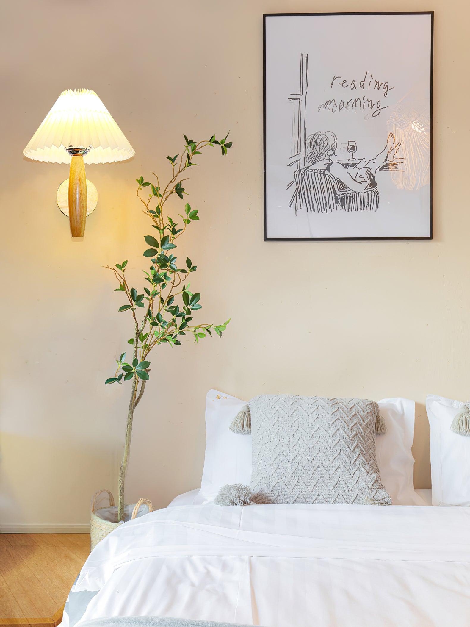 Elvivelle Modern Wood Wall Lamp