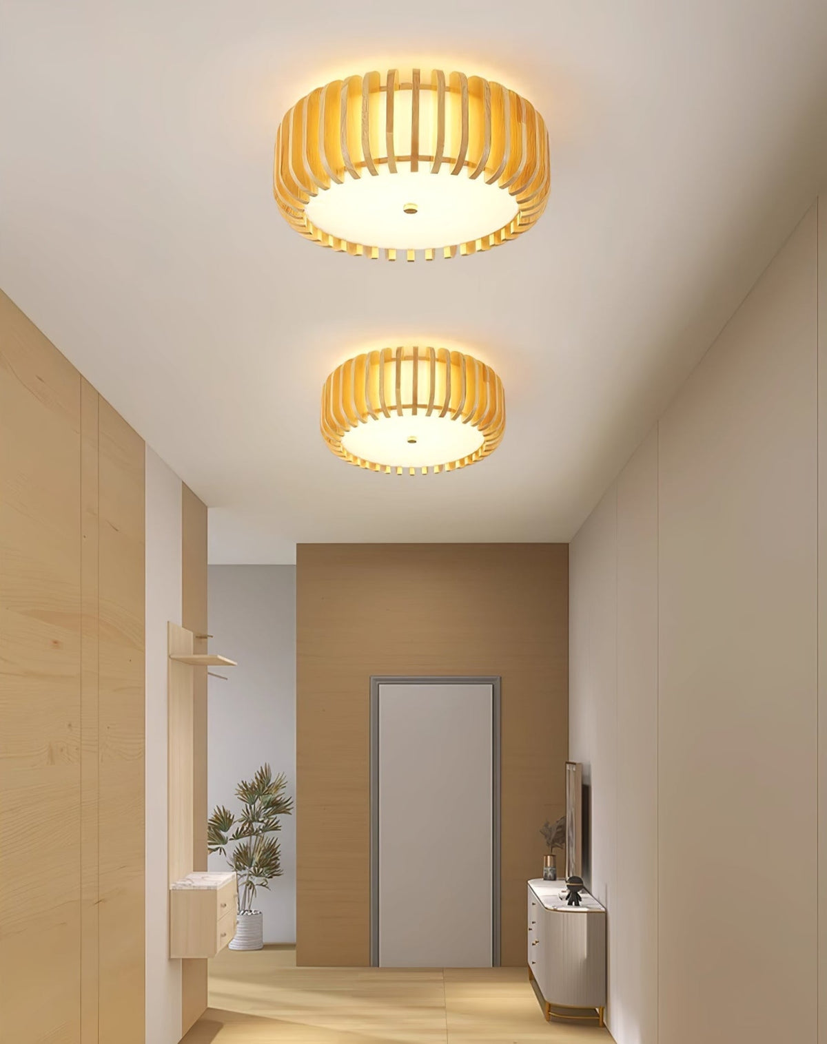 Vezorus Premium Elegance Wood Ceiling Lamp