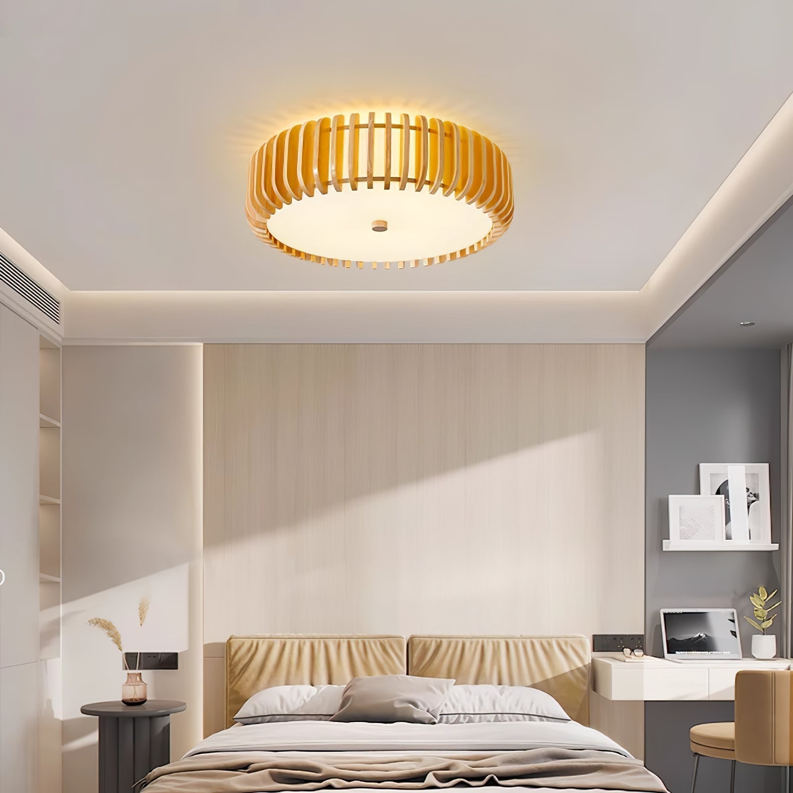 Vezorus Premium Elegance Wood Ceiling Lamp