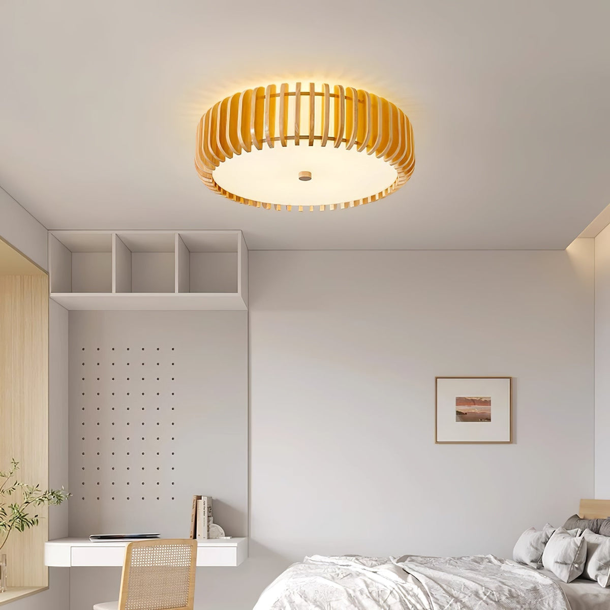 Vezorus Premium Elegance Wood Ceiling Lamp