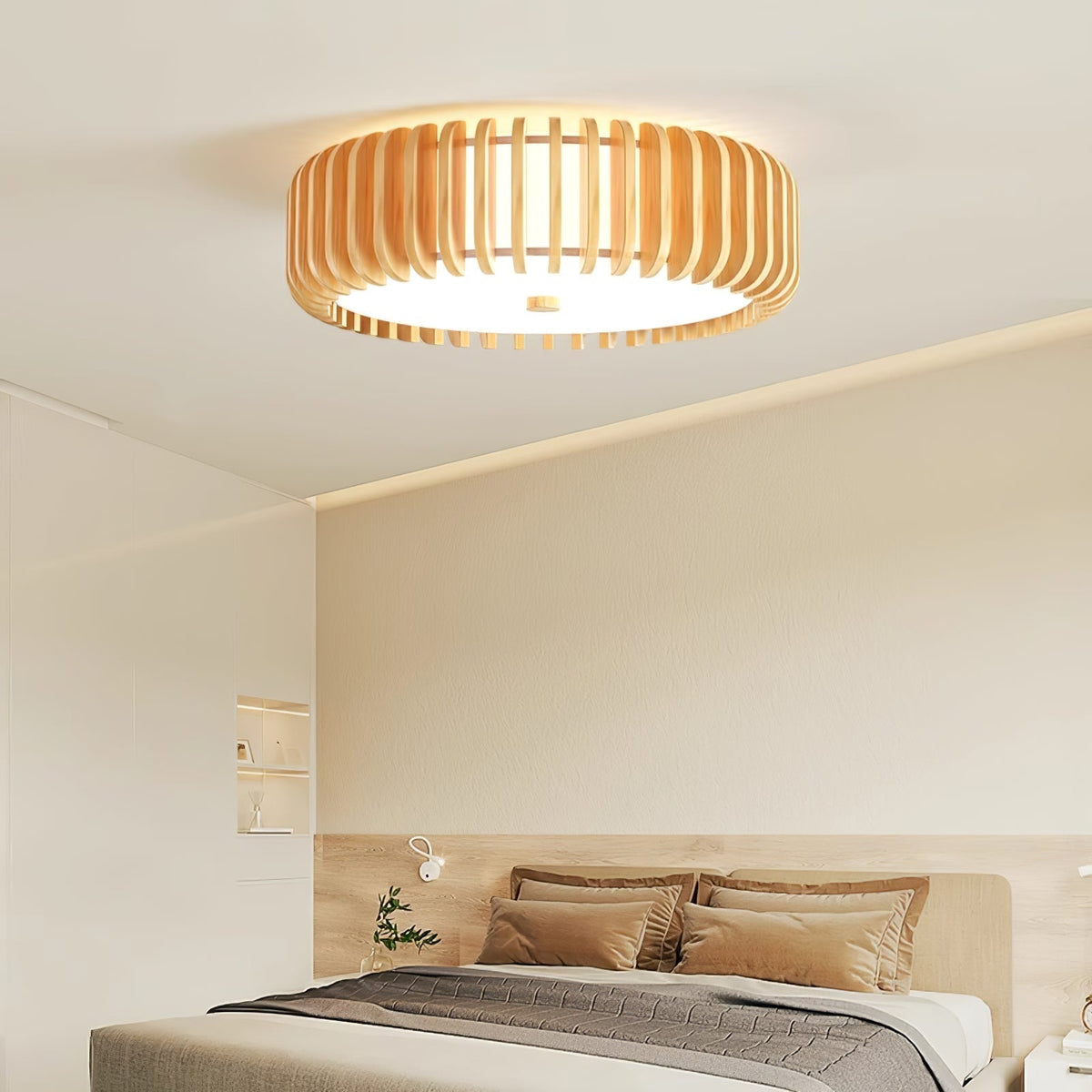 Vezorus Premium Elegance Wood Ceiling Lamp