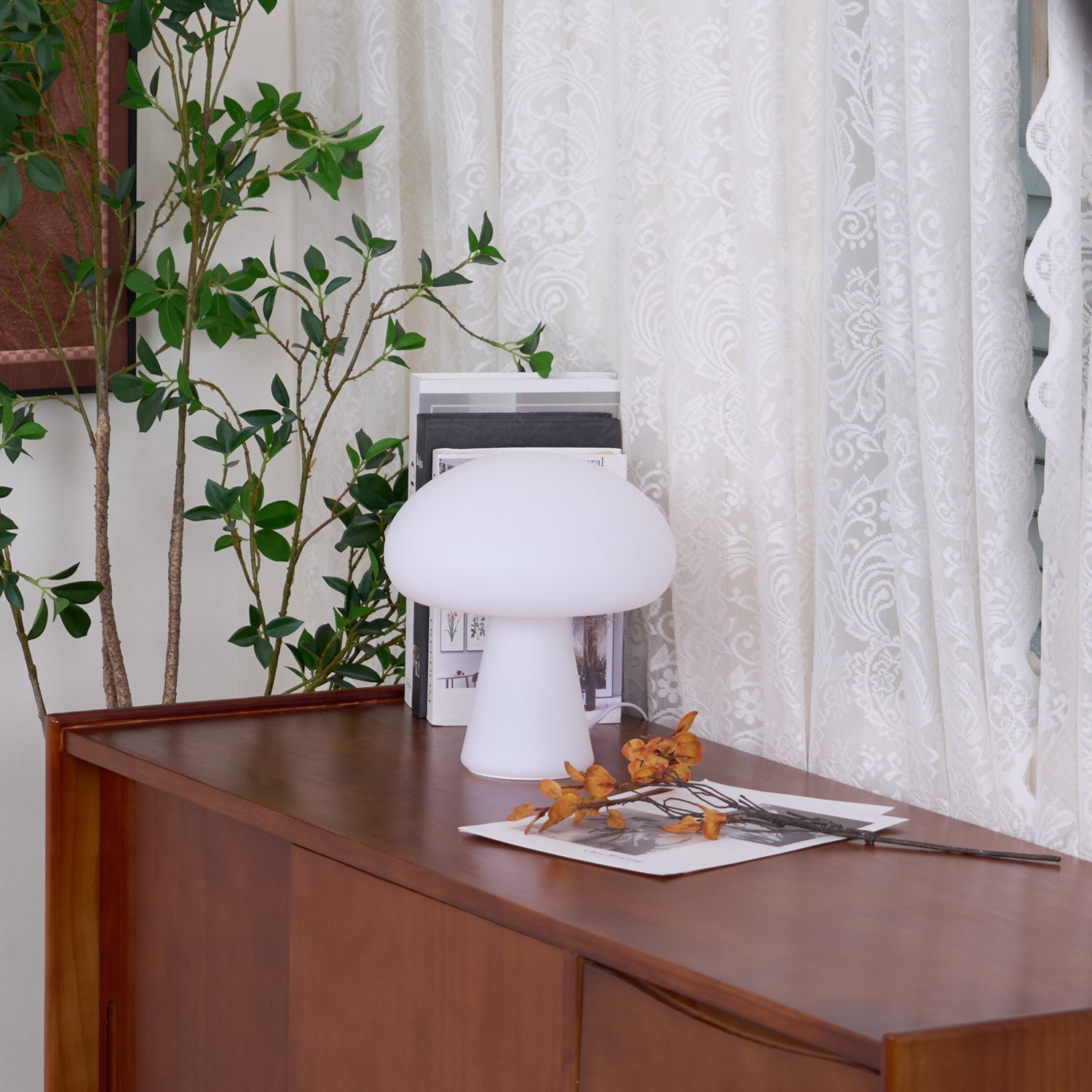 Ombra Glass Whimsical Table Lamp