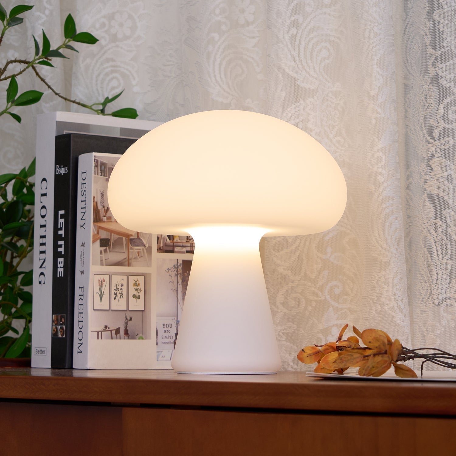 Ombra Glass Whimsical Table Lamp