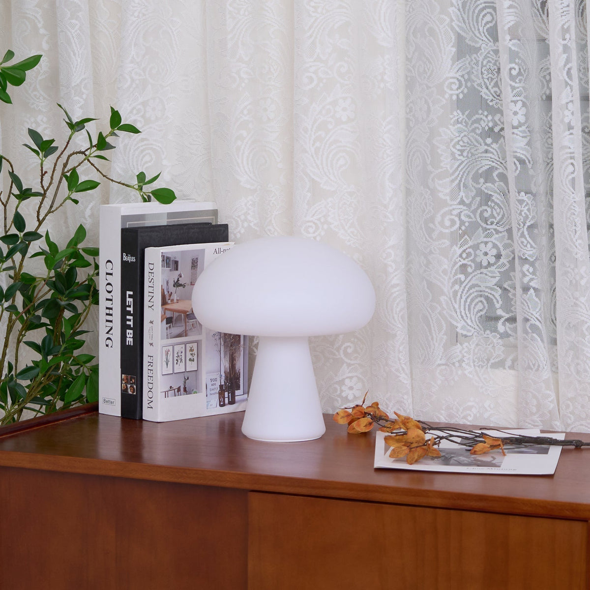 Ombra Glass Whimsical Table Lamp