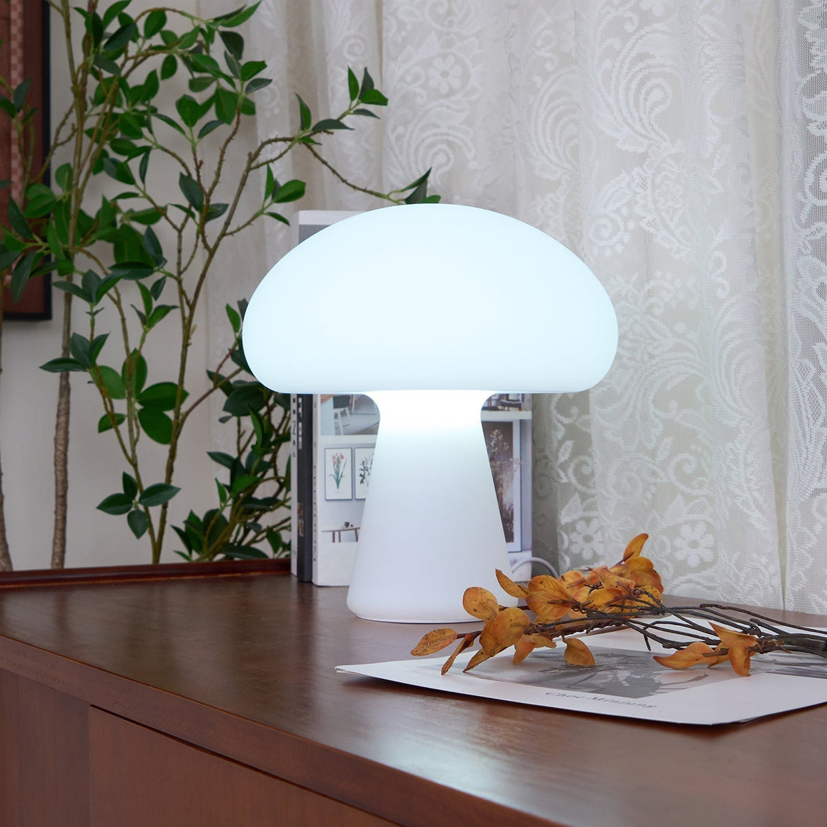 Ombra Glass Whimsical Table Lamp