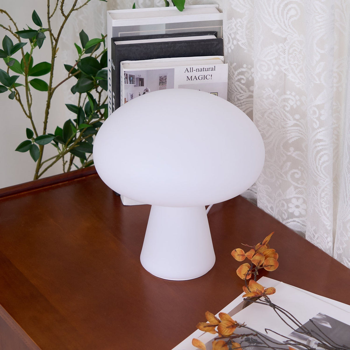 Ombra Glass Whimsical Table Lamp