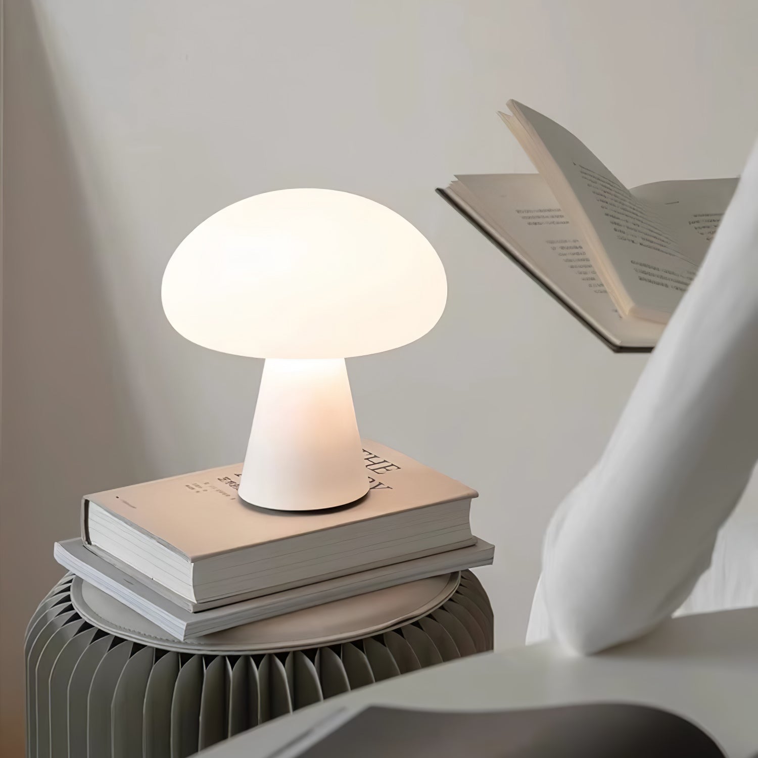 Ombra Glass Whimsical Table Lamp