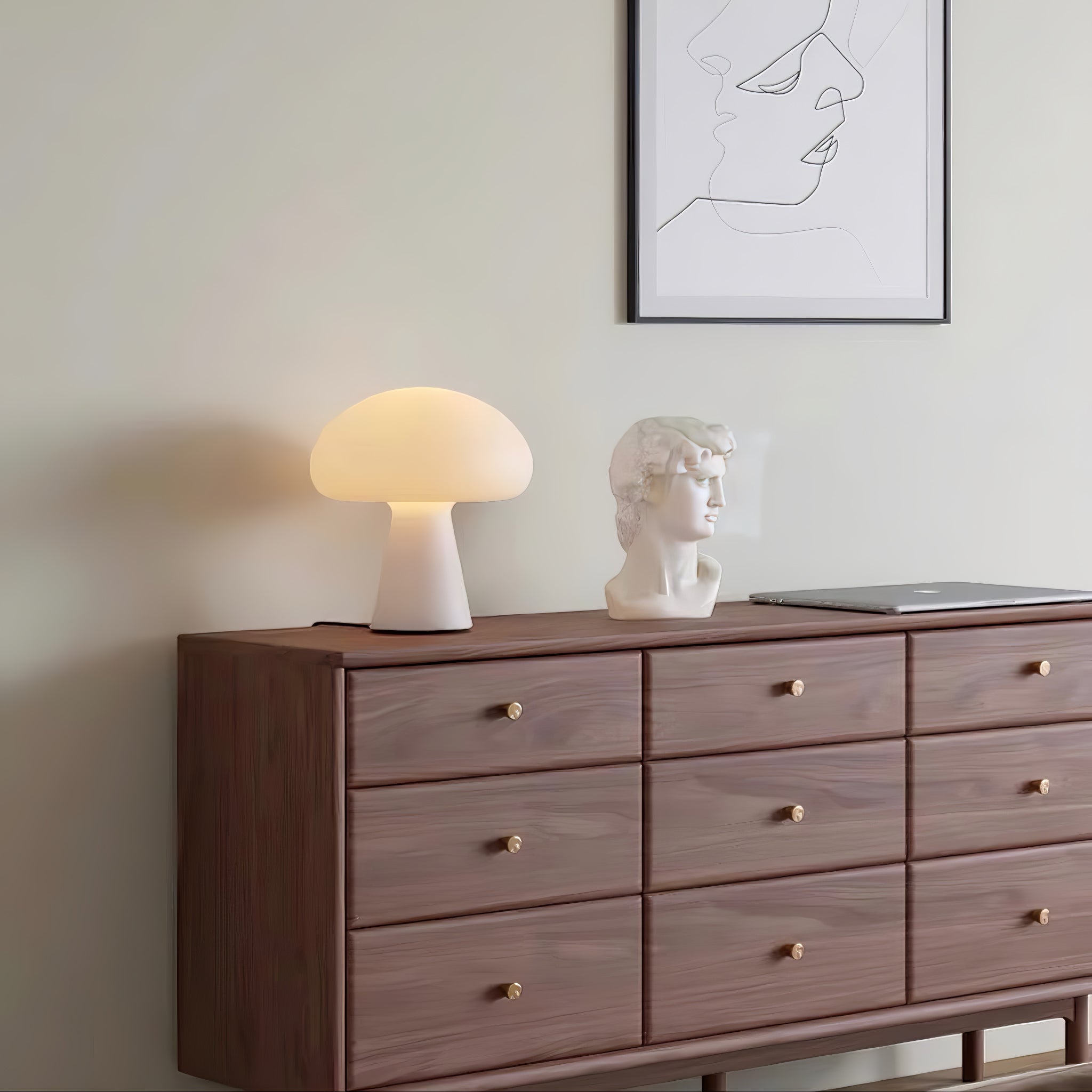 Ombra Glass Whimsical Table Lamp