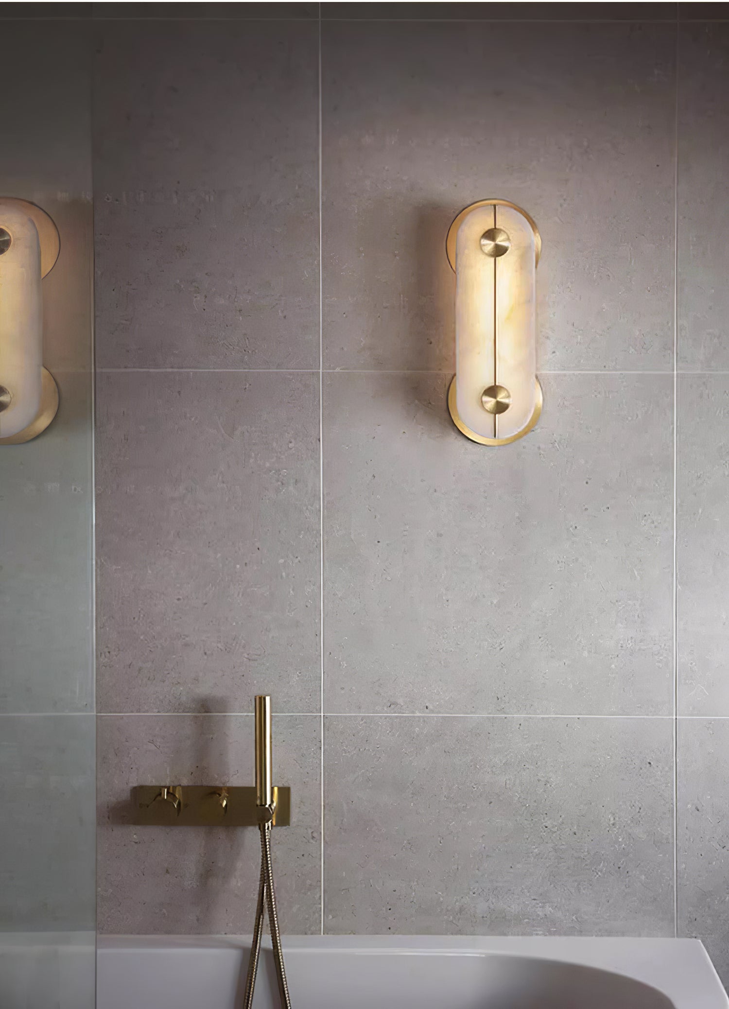Avenireria Alabaster Wall Light