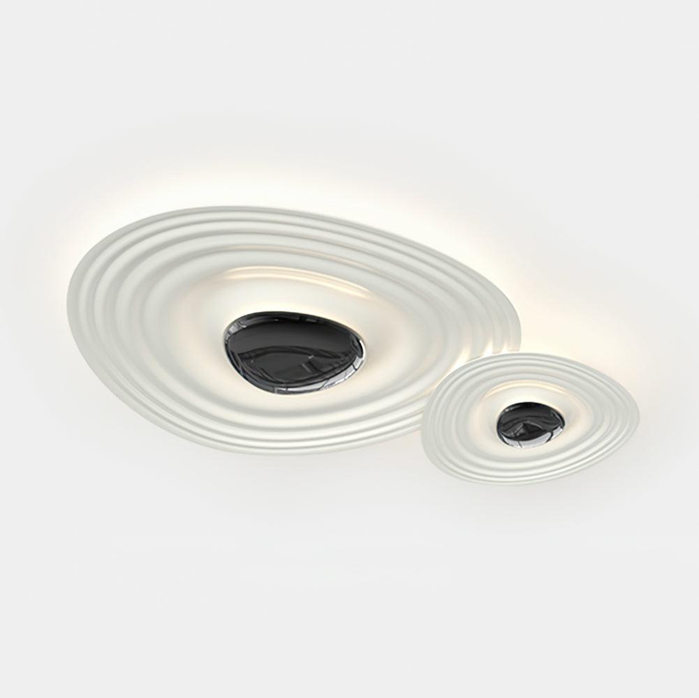 Idra Ceiling Lamp Ripple Ring Modern Sculptural