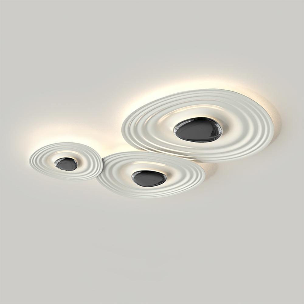 Idra Ceiling Lamp Ripple Ring Modern Sculptural