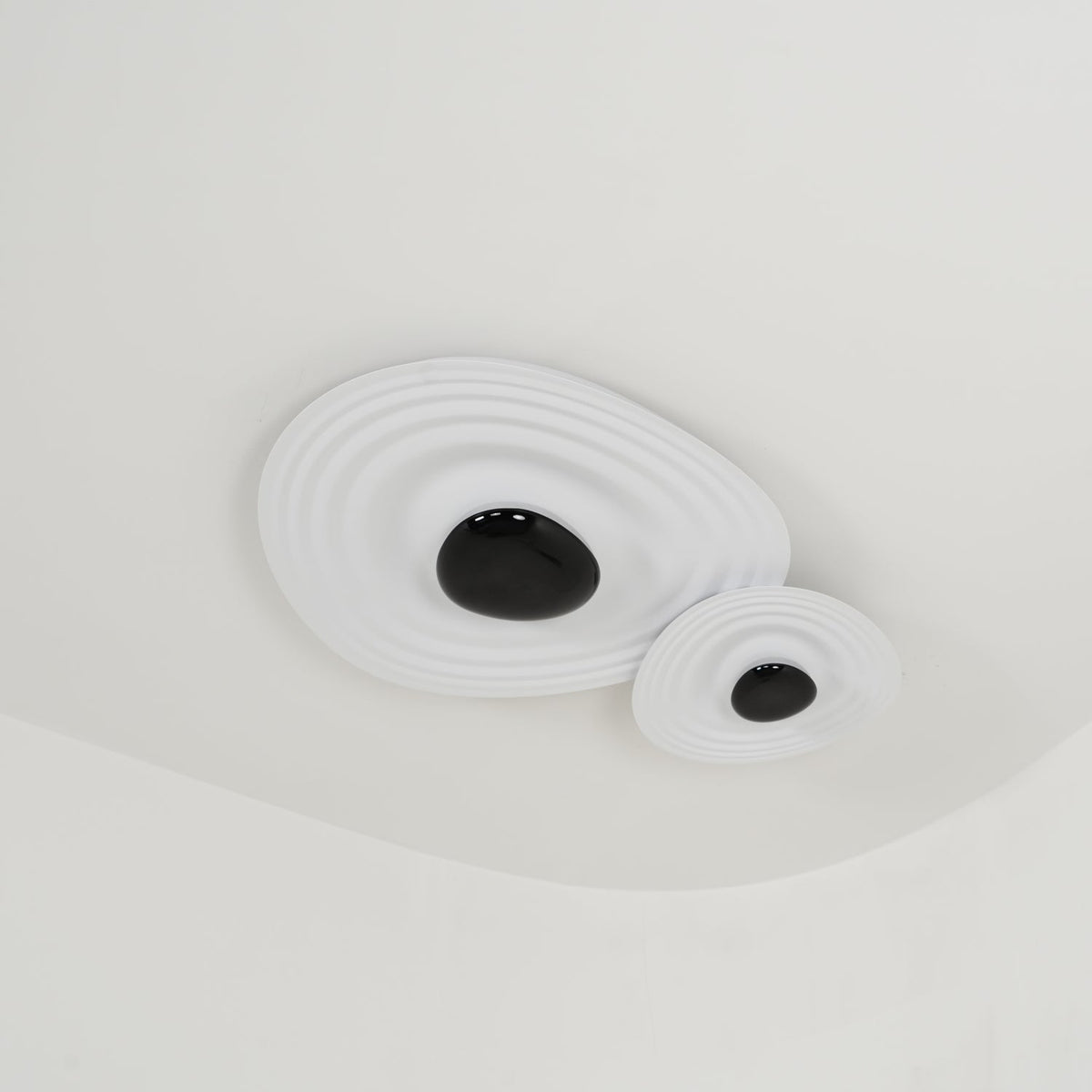 Idra Ceiling Lamp Ripple Ring Modern Sculptural