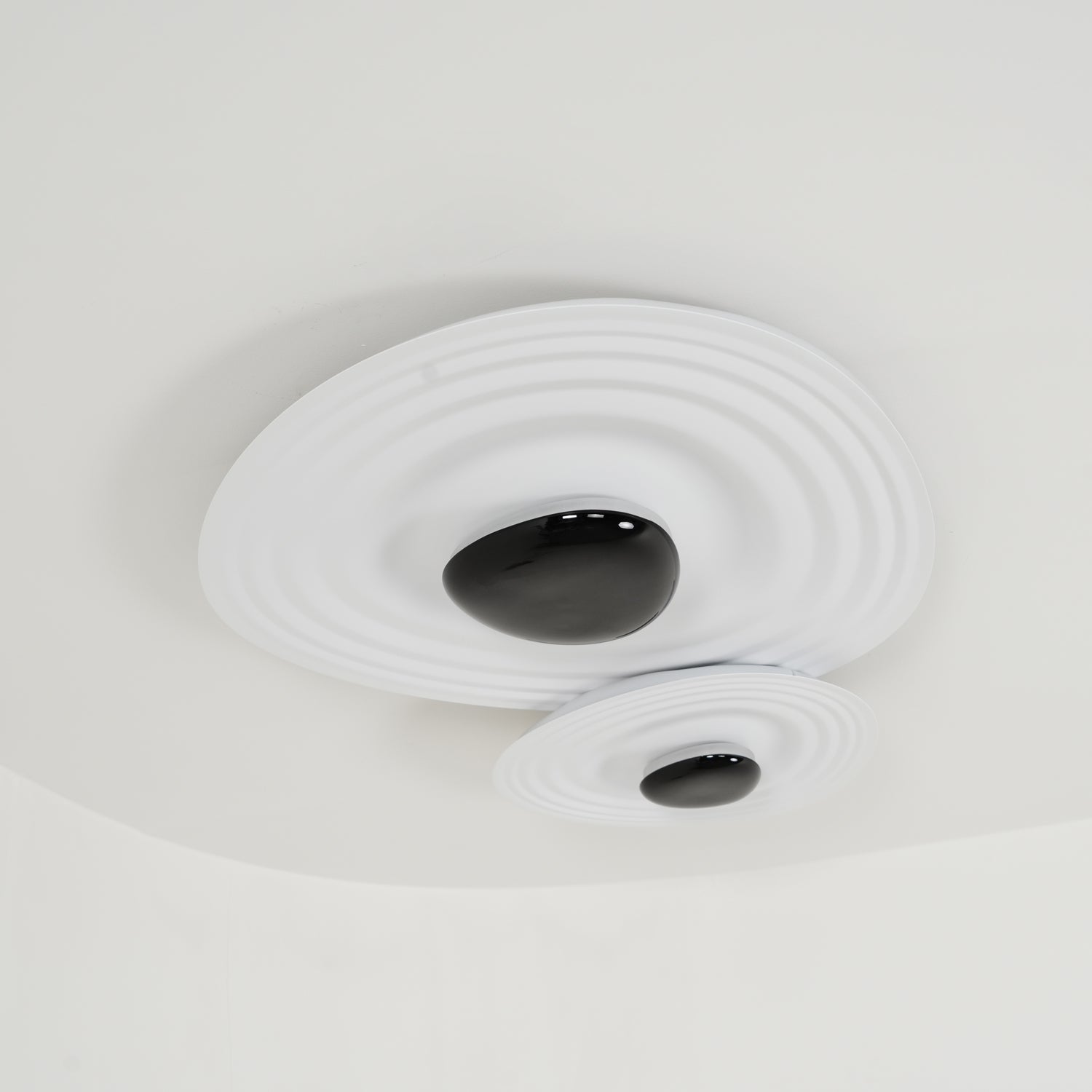 Idra Ceiling Lamp Ripple Ring Modern Sculptural
