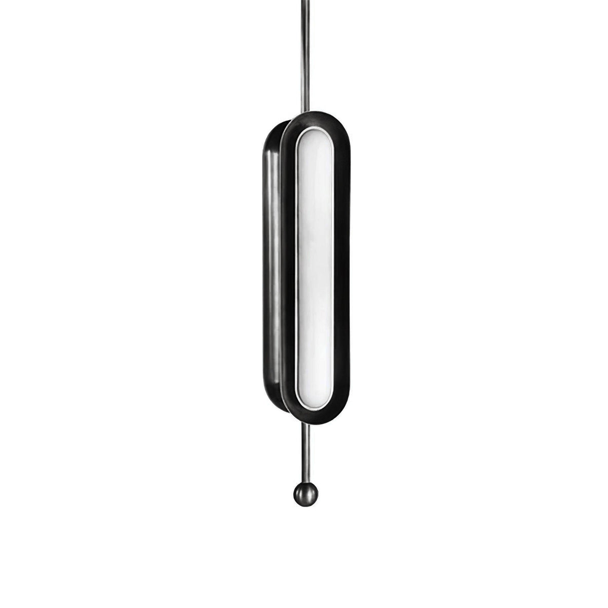 Lyvinaris Geometric Brass Linear Pendant Light