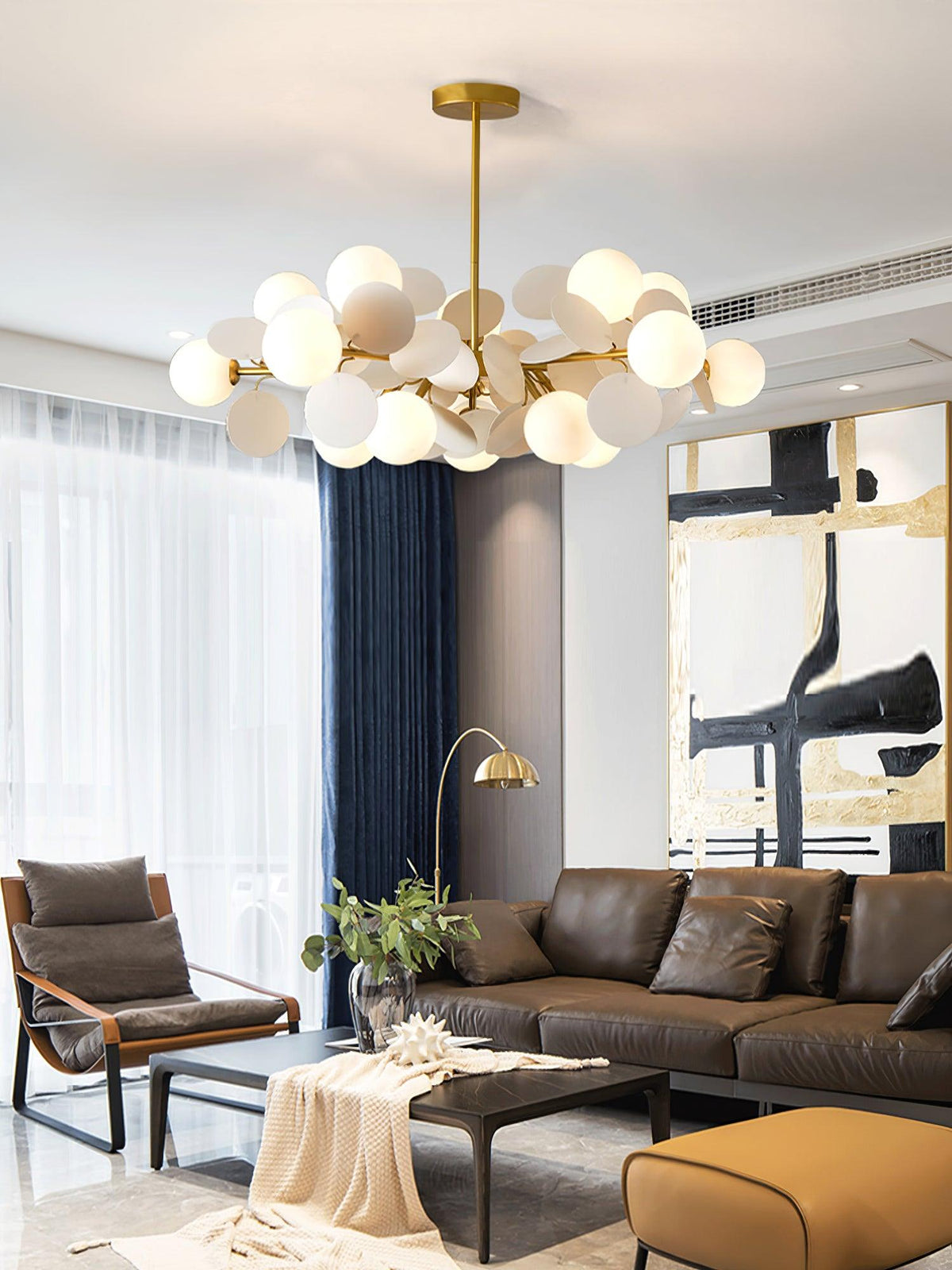 Oringrove White Tree Chandelier