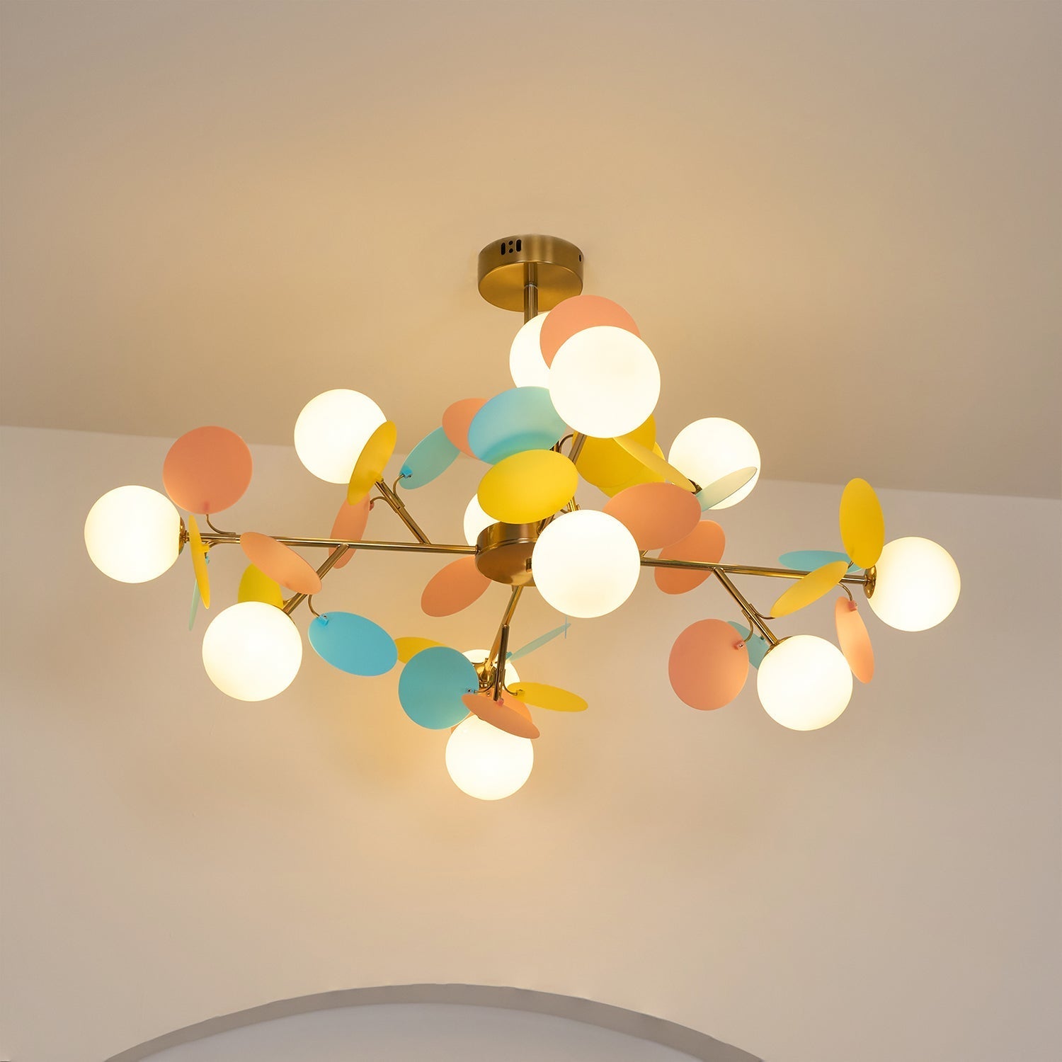 Oringrove White Tree Chandelier