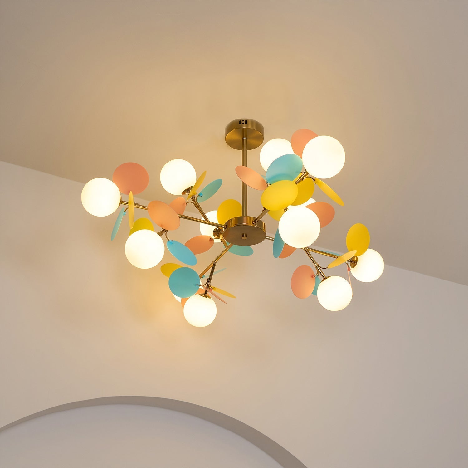 Oringrove White Tree Chandelier