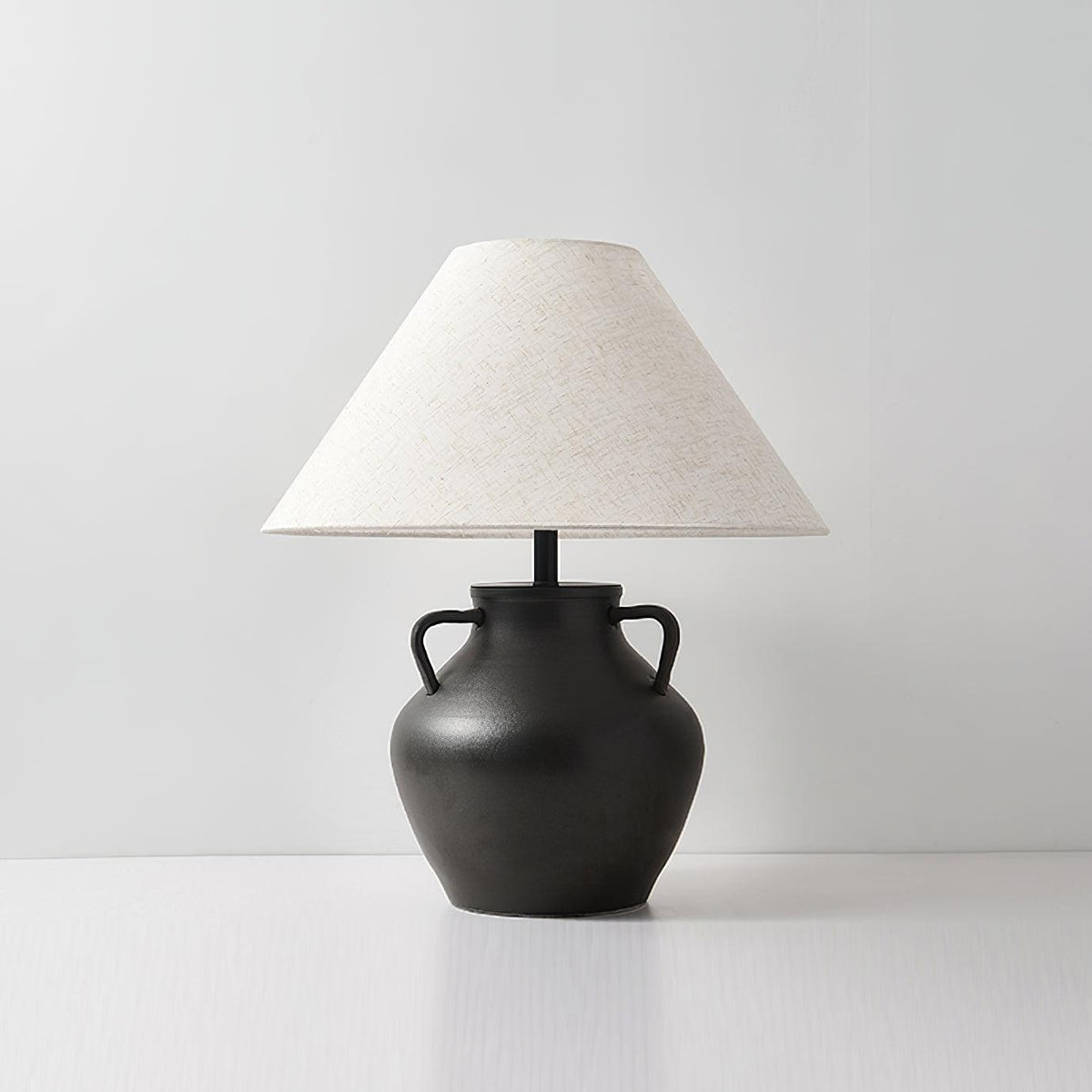 Amfora Fabric Rustic Table Lamp
