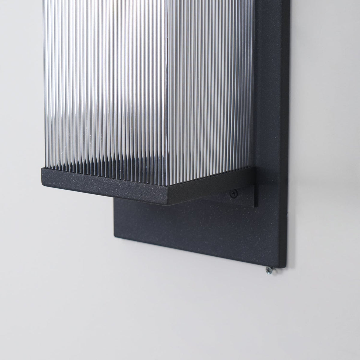 Corvian Dependable Unique Box Solar Outdoor Wall Lamp