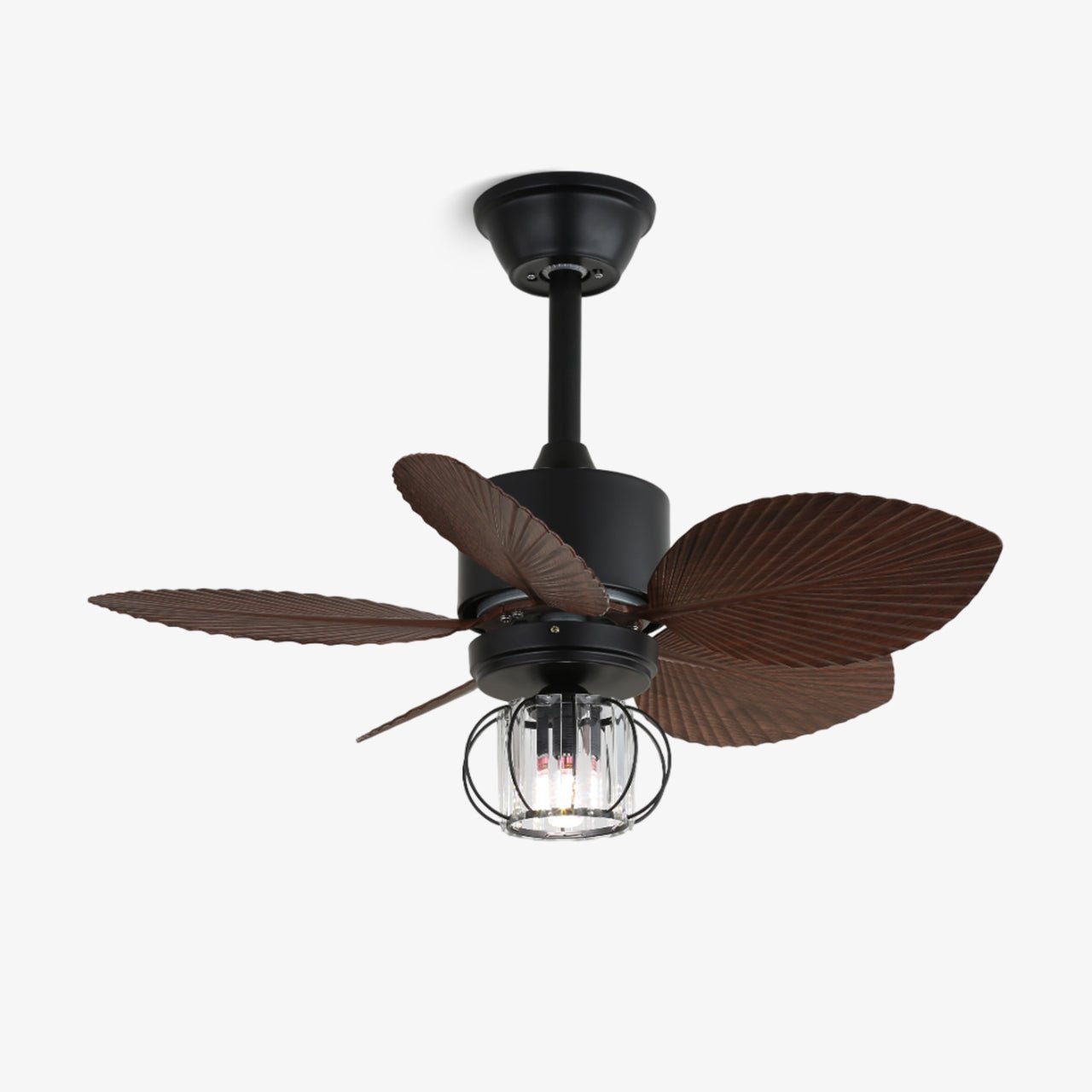 Caden Industrial Ceiling Fan Light