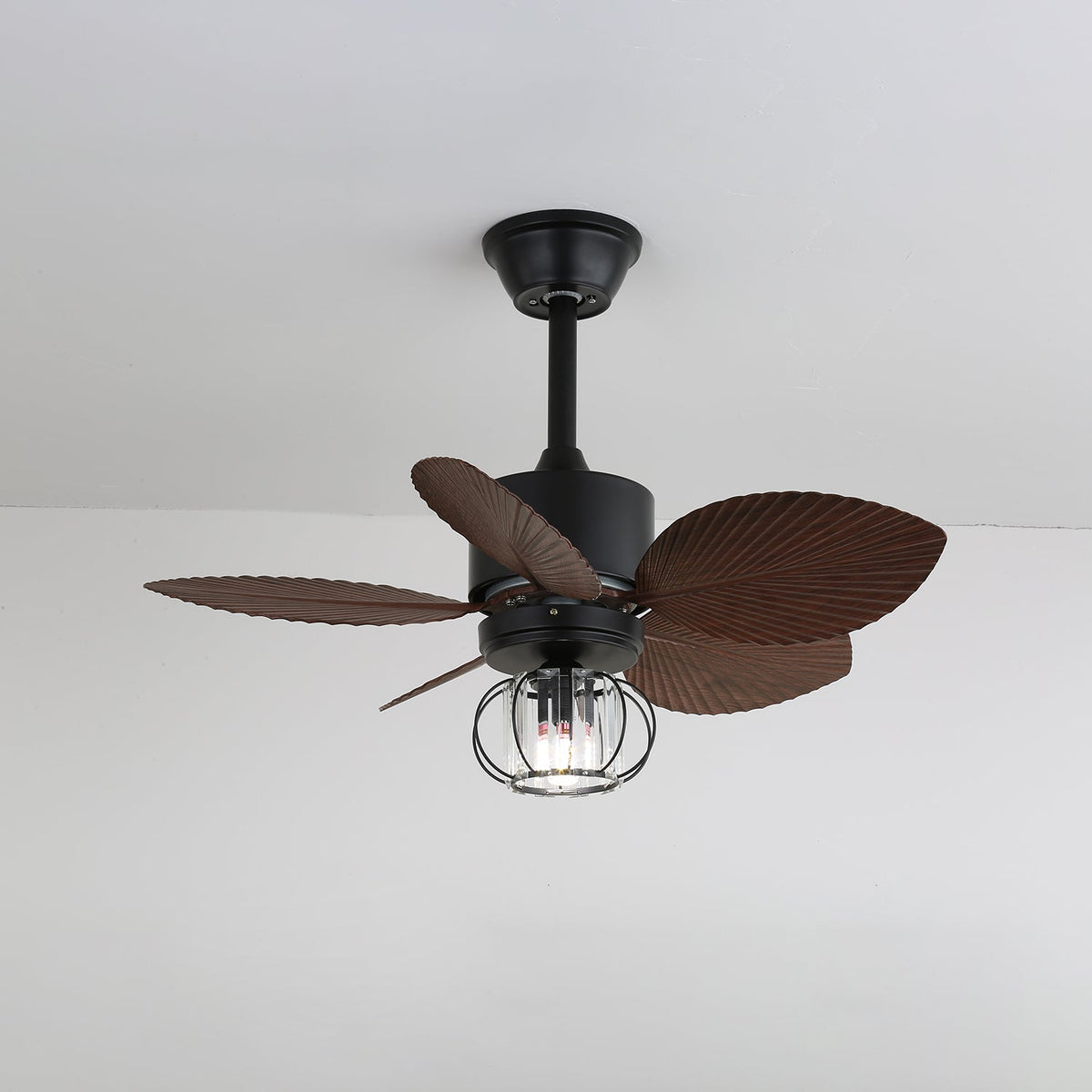 Caden Industrial Ceiling Fan Light