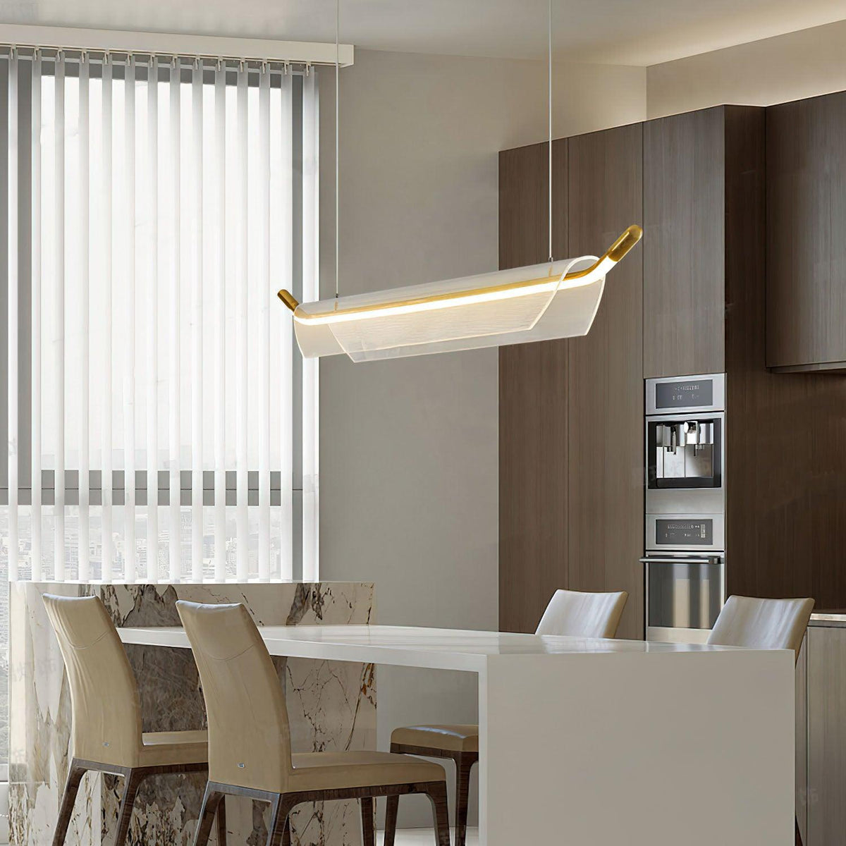 Glider Fashion Acrylic Pendant Light