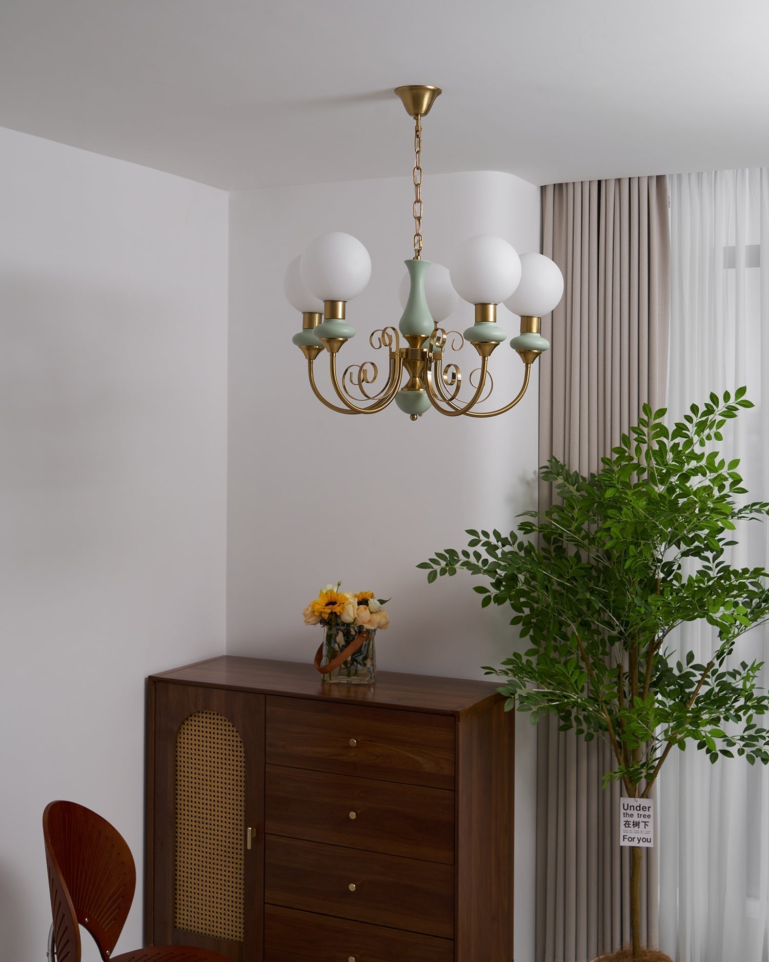 Evsolia Glass Chandelier