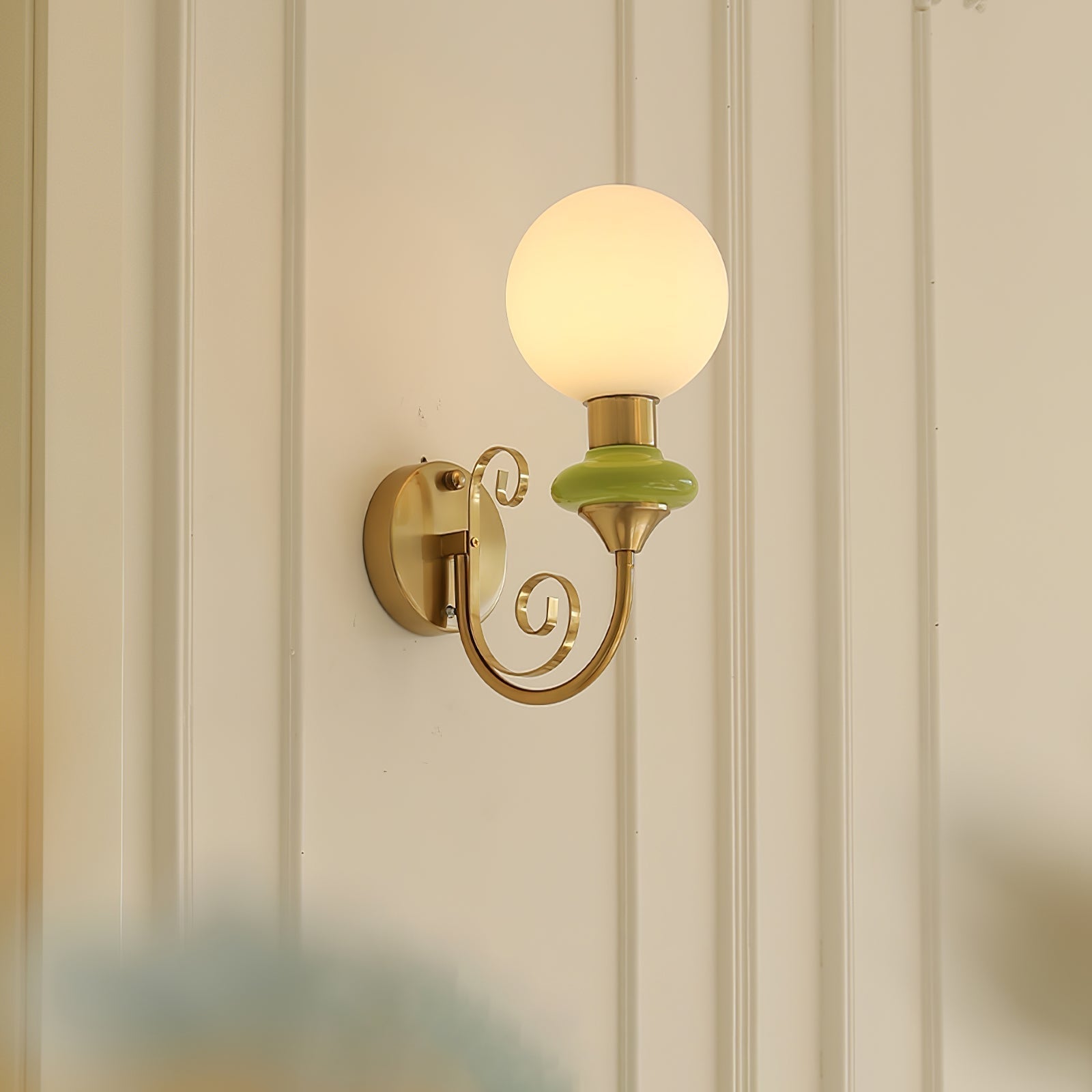 Bela Premium Nordic Art Glass Wall Lamp
