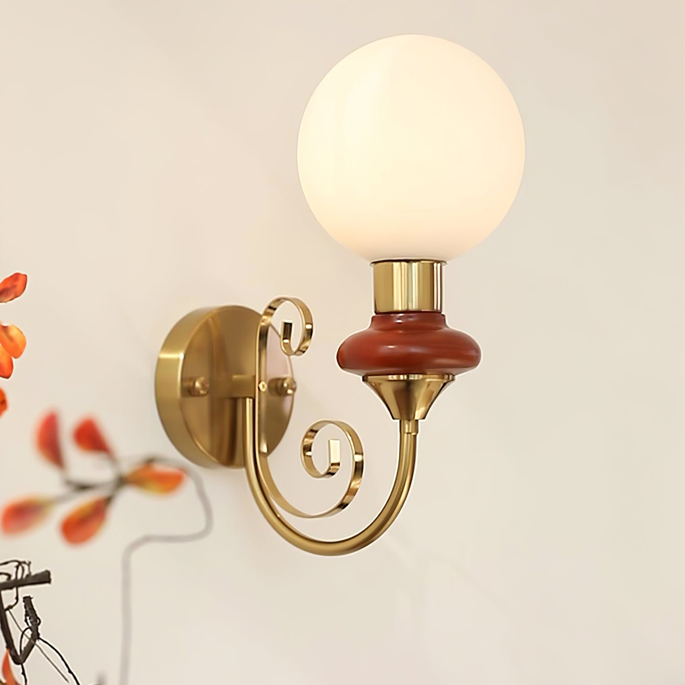 Bela Premium Nordic Art Glass Wall Lamp