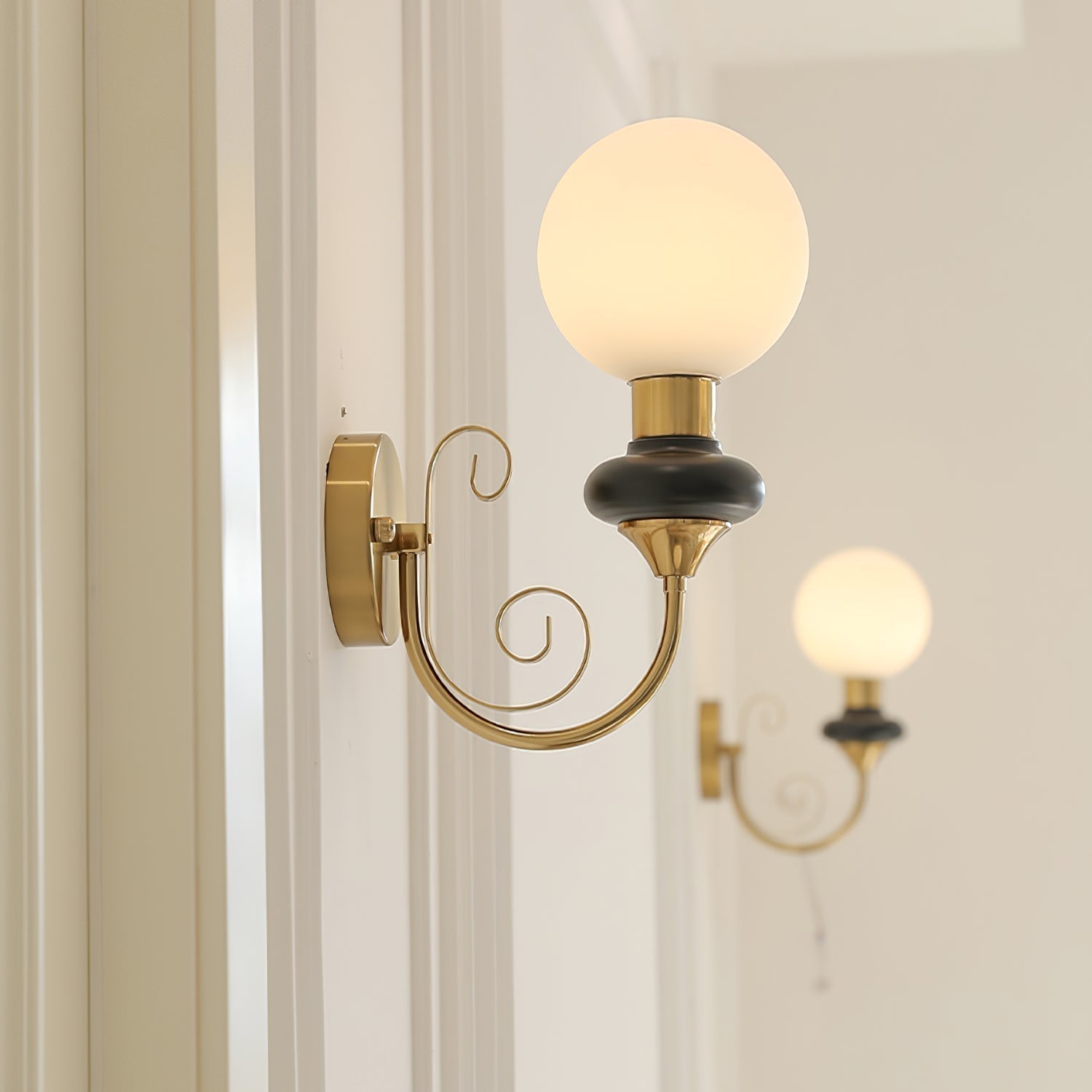 Bela Premium Nordic Art Glass Wall Lamp