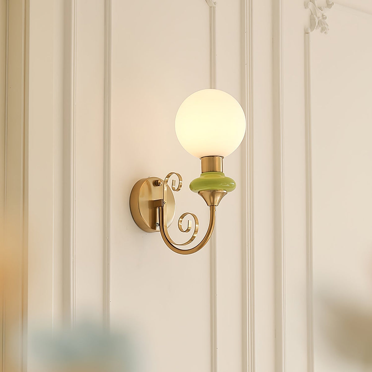 Bela Premium Nordic Art Glass Wall Lamp