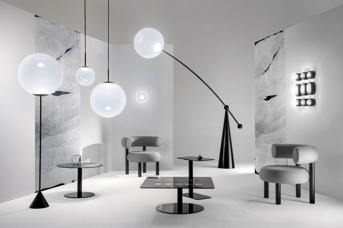Ortalil Modern Arc Floor Lamp