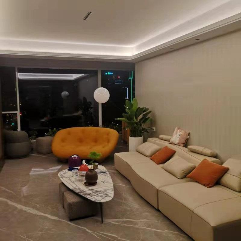 Ortalil Modern Arc Floor Lamp