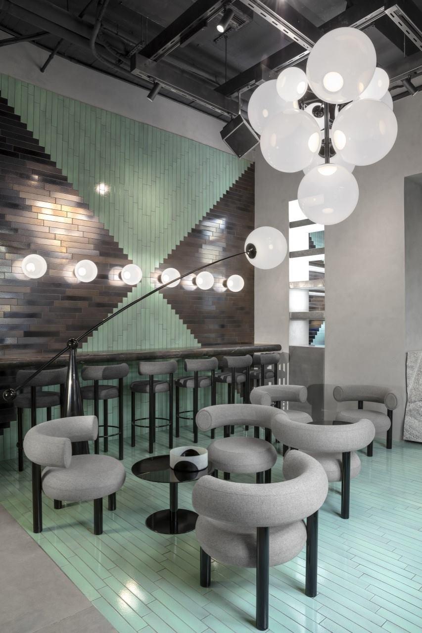Ortalil Modern Arc Floor Lamp