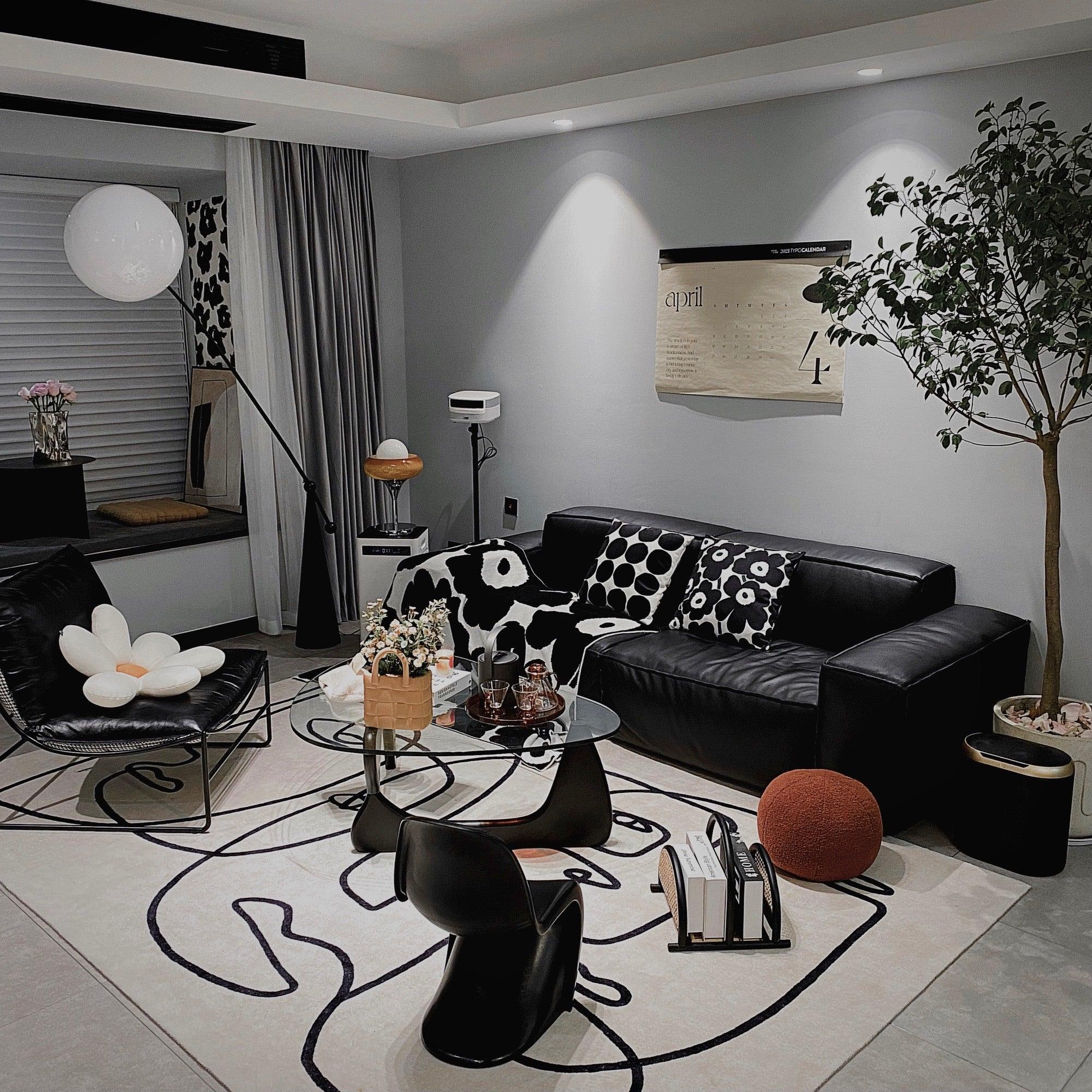 Ortalil Modern Arc Floor Lamp