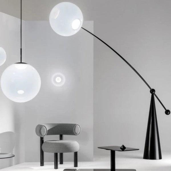 Ortalil Modern Arc Floor Lamp