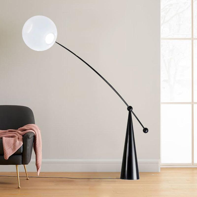 Ortalil Modern Arc Floor Lamp