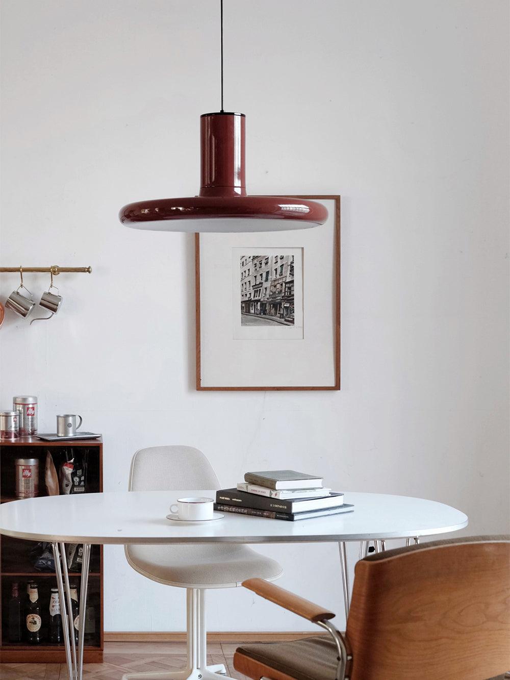 Seloz Pendant Lamp Aluminum Cylinder Disc Industrial